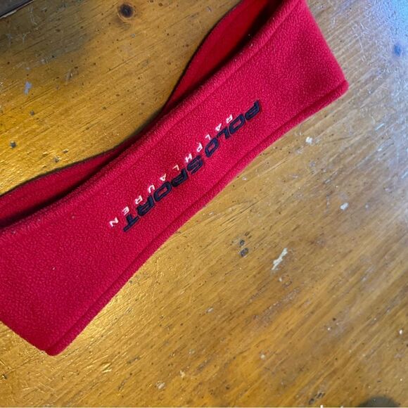 Vintage Polo Sport Headband Red - Picture 2 of 4